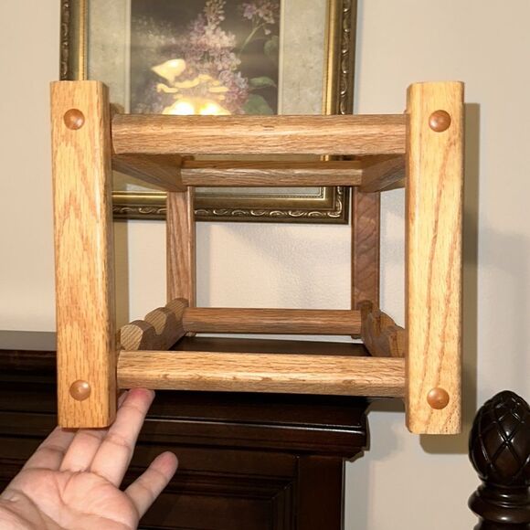 Wooden Wine Rack Bottle Holder - Picture 2 of 11